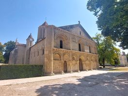 Church in the church grounds.