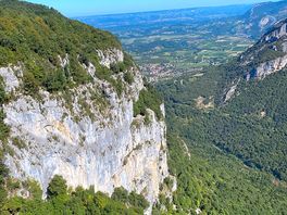 Across the valley