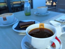 Perfect coffee in the morning