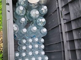 Free water next to toilet facilities