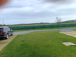 Looking forward from next to pitch