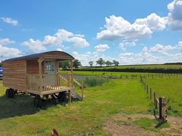 The shepherd's hut from horse back