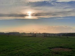 Beautiful sunset we watched from our pitch.