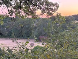 Sun set from patio area