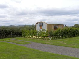 Parking next to the shepherd's hut