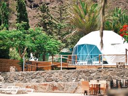 Greenery around a dome