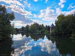 Evening walk by loir