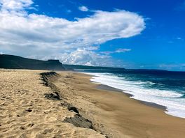 Plage nord de nazare