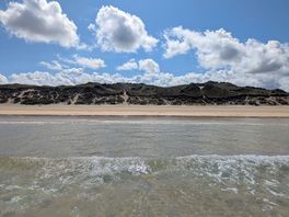 Beach 5 mins from tent