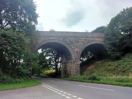 This was heading to the left on the tissington trail, about 40mins walk. ish.