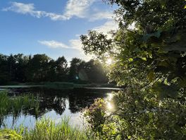River bank camping