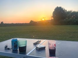 Watching the sunset