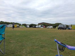 The tent field