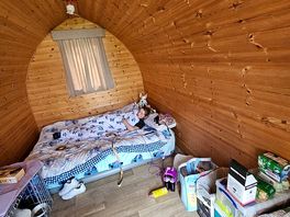 Our pod with everything in
