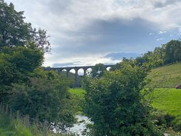 Lovely views of the viaduct