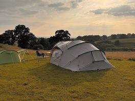 Camping with a view!