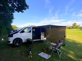Just finished setting up and now chilling!