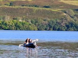Kayaking on loch
