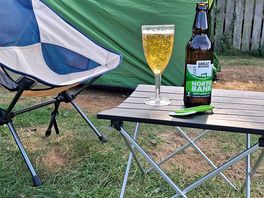 A cool beer on a hot day