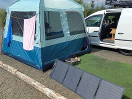 Plenty of room on the roof tent pitches