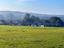 Camping rijtje en ruimte