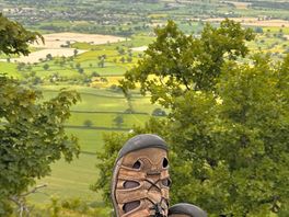 View from admiral rodney’s pillar..