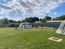 Spacious pitch
