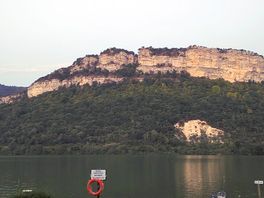 La vue du camping