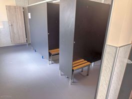 Spacious clean toilet and shower blocks