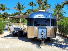 Outside of Airstream