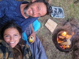 Cooking on the fire