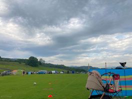 View from our pitch