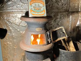 The log burner, i really want one now!