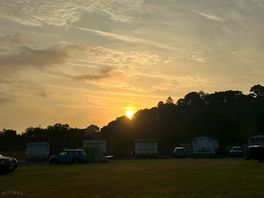Sunrise this morning