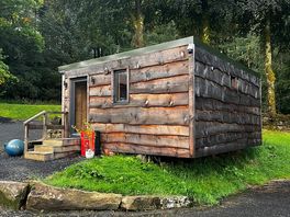 Toilet and shower block