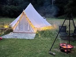 Glamping tent