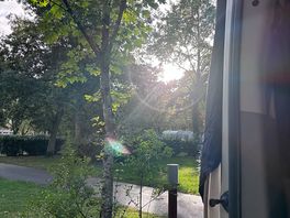 Evening sun.