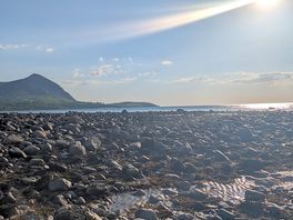 Nearby beach