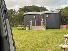 Shower and toilet block.