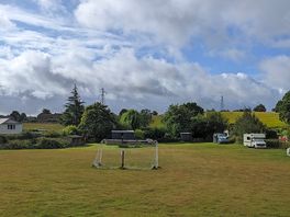 View from our pitch