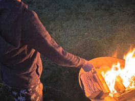 The fire pits were a hit