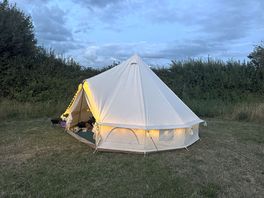 Pitch at dusk