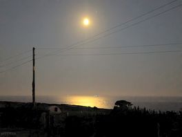 Moonlight view from the site