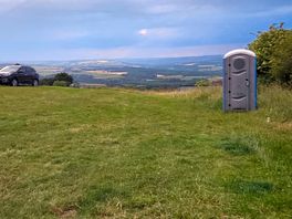 One of the many portaloo