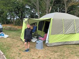 Our tent