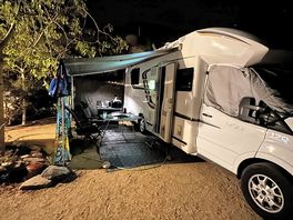 Picture of my van as you can see this site gives you the feeling that you’re off-road rather on site