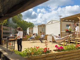 Private plot with barbecue