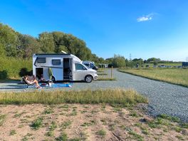 Gravel hard standing a no hookup pitch fully serviced pitches are available