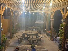 Black horse beer garden