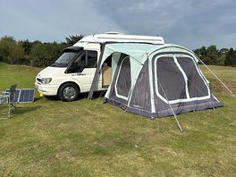 Our set up for 2 nights stay